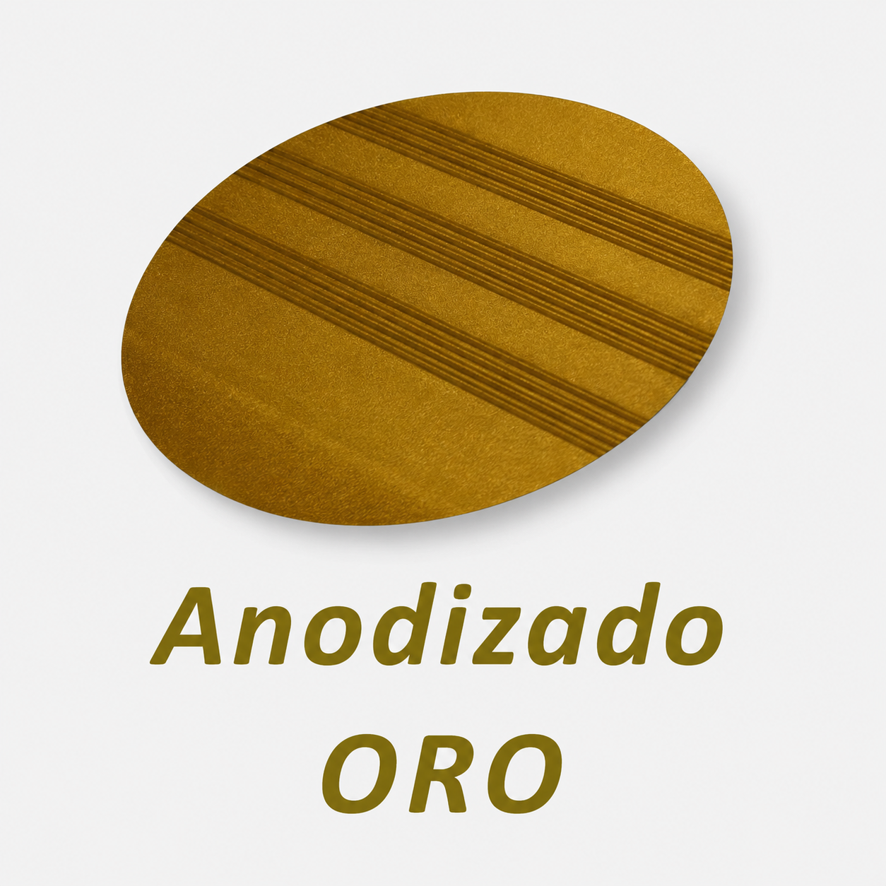 anodizado oro